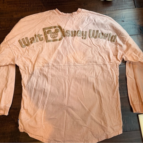 Disney Parks Peach pink with rose gold‎ Spirit Jersey sz XL - Picture 3 of 7